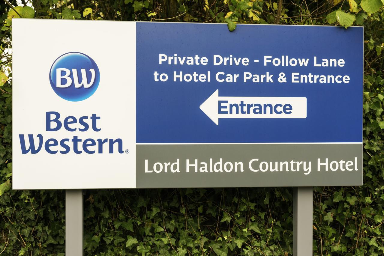 Best Western Lord Haldon Hotel Dunchideock Exterior photo